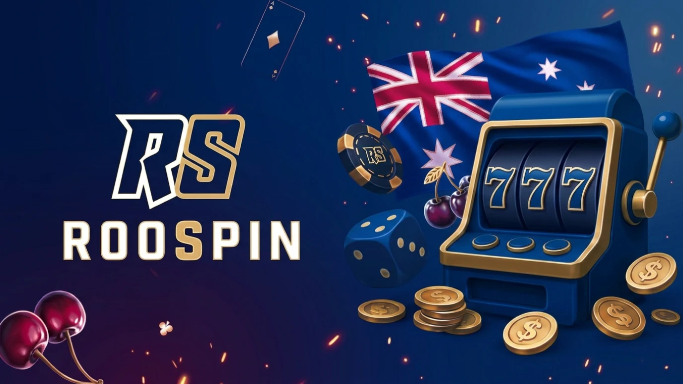 Roospin banking page showing PayID, POLi and card payment options for Australian players
