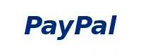 PayPal accepted payment method logo at Roospin